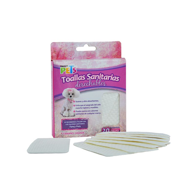 Fancy Pets Toallas Sanitarias Desechables Para ... image number null