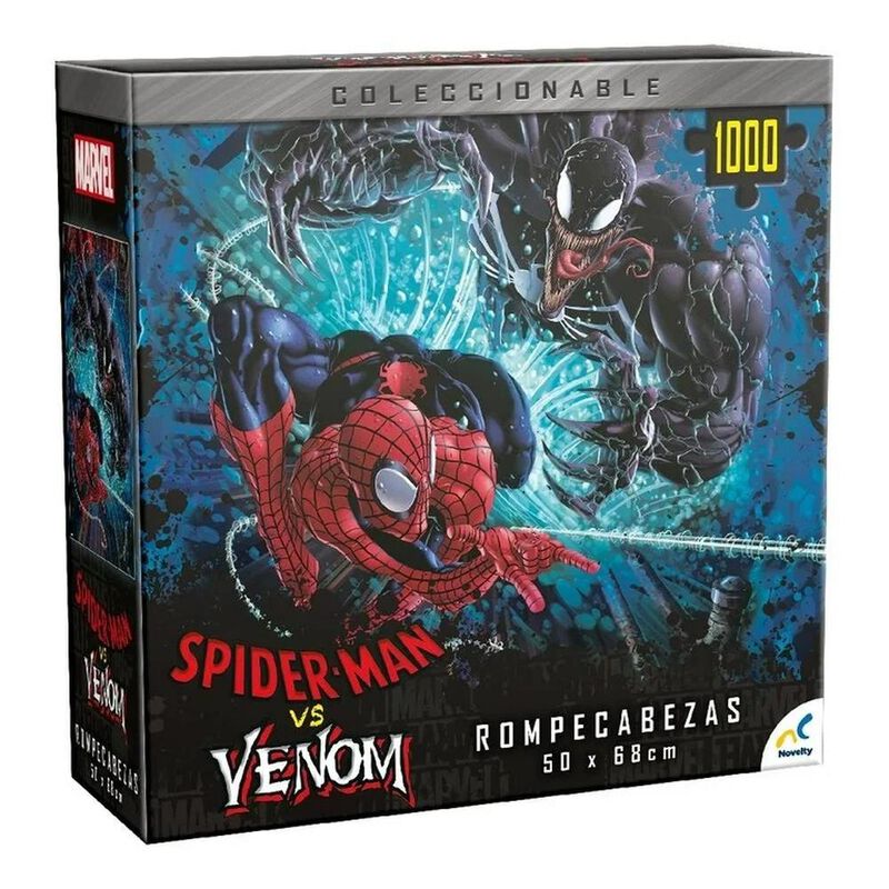 Rompecabezas Spider Man VS Venom 1000 piezas Co... image number null