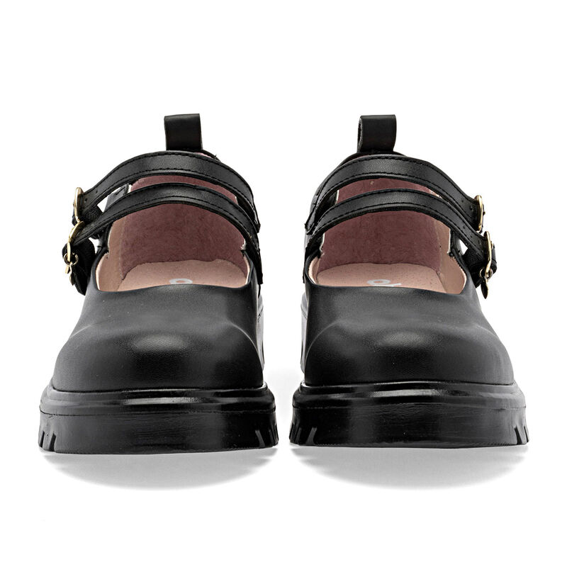 Abc Zapatitos Zapato Escolar Negro Para Mujer 1... image number null