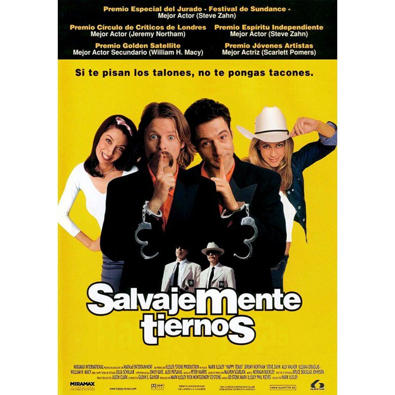 Salvajemente Tiernos (Happy, Texas) [DVD] image number null