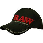 Gorra RAW Visera Redonda - Negro/Rojo
