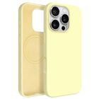 Funda Newseego para iPhone 16 Pro Magn&eacute;tica - Amarillo Cremoso