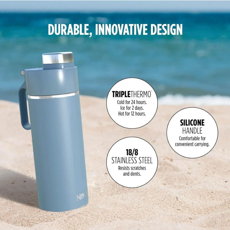 Vaso T&eacute;rmico De Viaje Ninja DW2401BL Hasta 700m... image number null