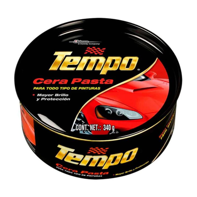 6 Ceras en Pasta Tempo para Coche 340 g Todo Ti... image number null