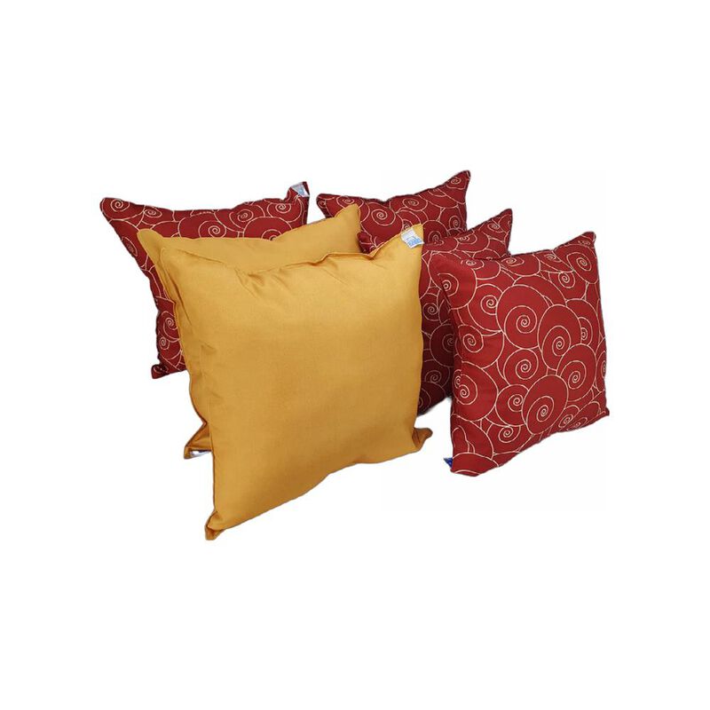 Set 6 Cojines Decorativos Premium Almoda Combin... image number null