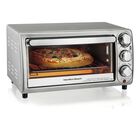 Horno De Mesa El&eacute;ctrico Hamilton Beach Stainless Steel