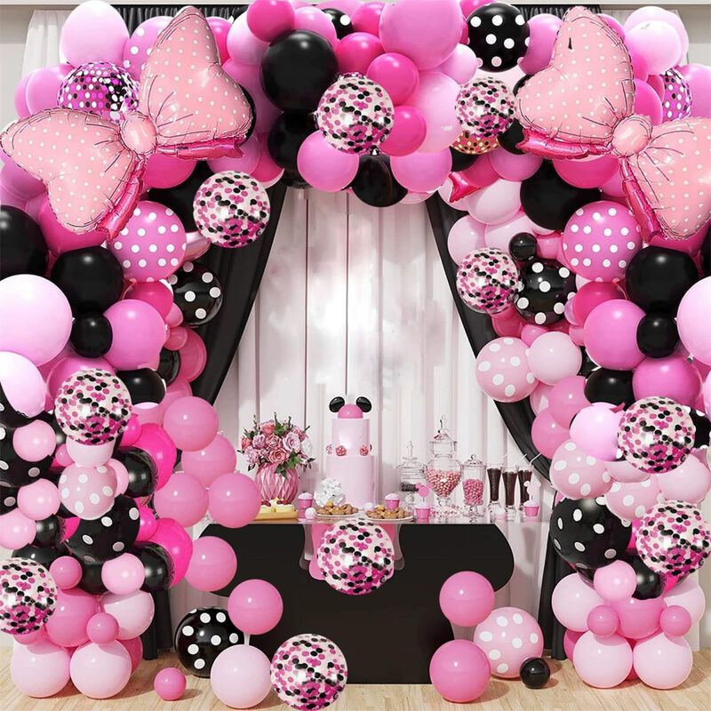 Set De Globos Glasnes 91 cm Lazo Rosa Para Deco... image number null