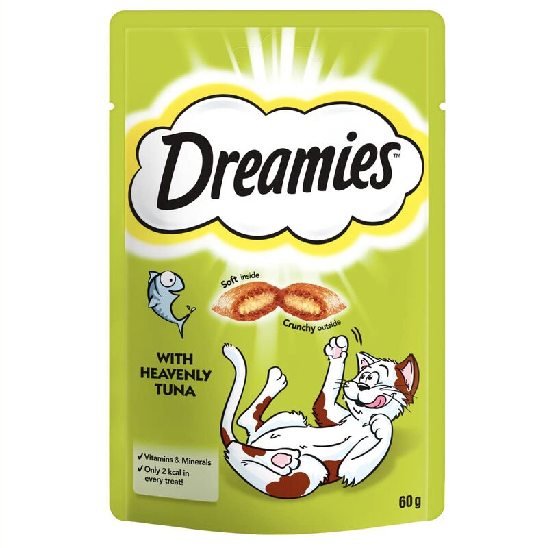 Golosinas Para Gato Dreamies 60 g At&uacute;n (8 Sobre... image number null
