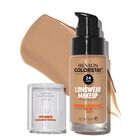 Base Revlon Colorstay Para Piel Grasa Mixta, 30 Ml, 350 Ml, Bronceado Intenso