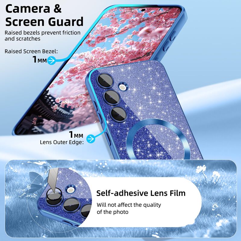 Funda Atump Galaxy S24+ Plus Azul Brillante image number null