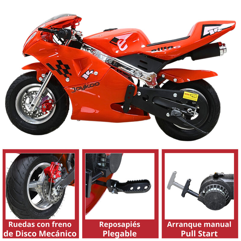 Mini Moto Deportiva De Gasolina 49cc Para Ni&ntilde;os... image number null