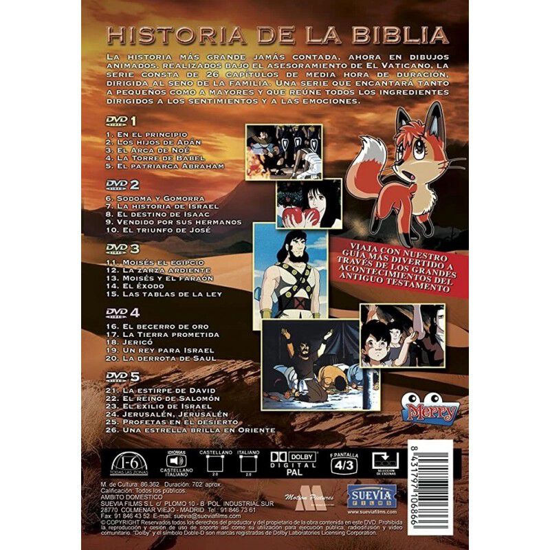 Historias De La Biblia De Osamu Tezuka [dvd] (1... image number null