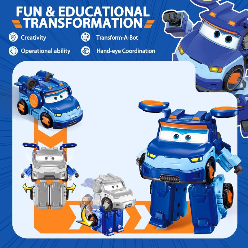 Figura De Acci&oacute;n Tobot Leo De Toy Super Wings T... image number null