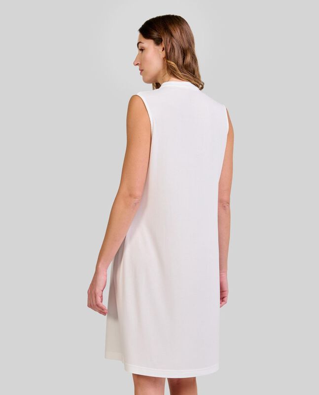 Camis&oacute;n Corto S/M Canale con Entredos Marfil image number null