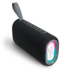 Misik Bocina Port&aacute;til Ms213 Negro Tws Con Luz Led Y Reproductor Usb