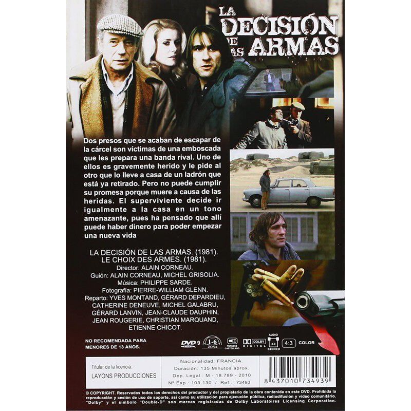 La Decisi&oacute;n De Las Armas (dvd.) image number null