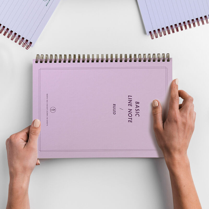 Cuaderno raya Spring Note 2 Pack pasta gruesa -... image number null