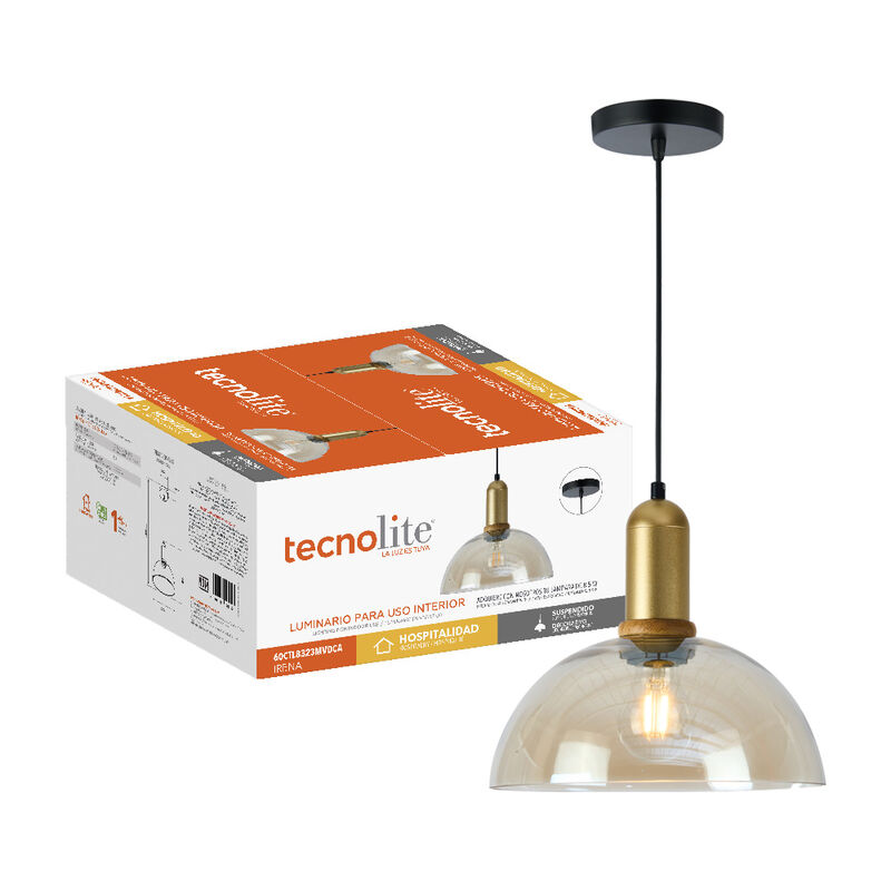 L&aacute;mpara Colgante de Cristal, 1.20 m de Altura, ... image number null