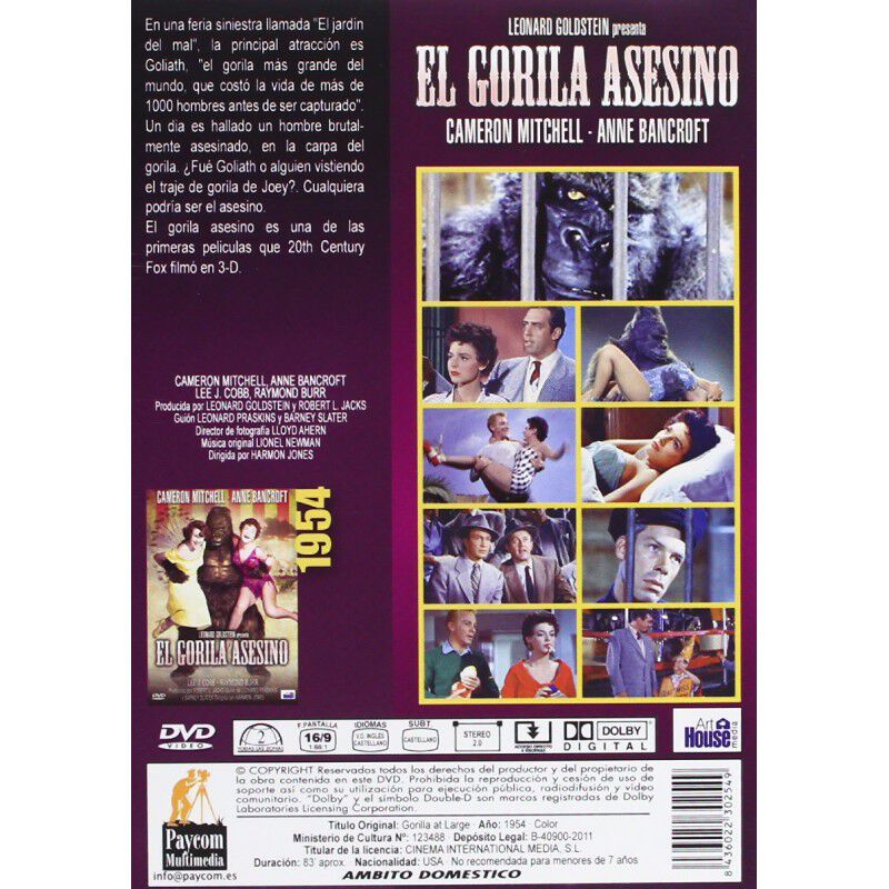 El Gorila Asesino (dvd) image number null
