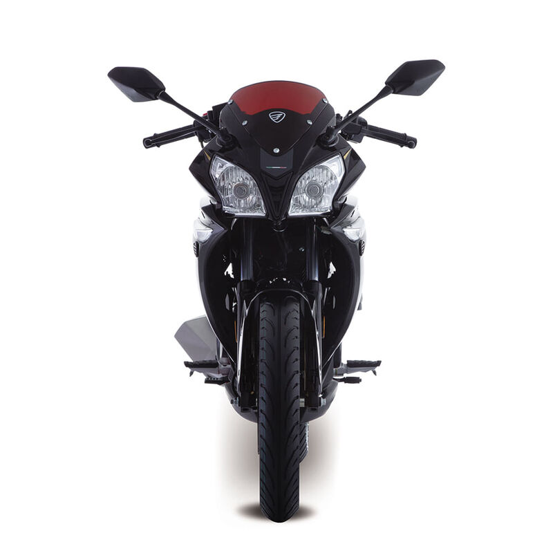 Motocicleta Deportiva Italika RT200 Negra image number null