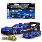 Set De Construcci&oacute;n Mattel Brick Shop Hot Wheels Speed Cadillac Gtp
