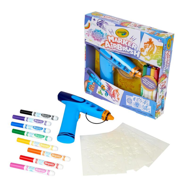Kit De Pintura En Aerosol Crayola Marker Con Ae... image number null
