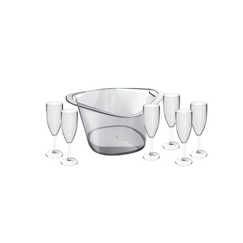 Kit De Fiesta De Plastico Transparente Kappesbe... image number null