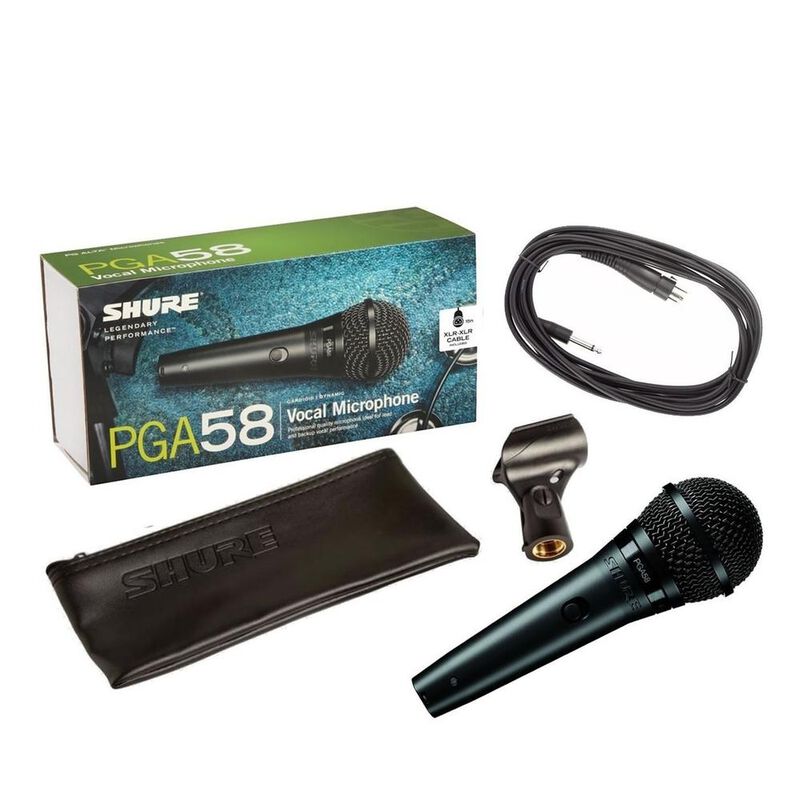 Shure Micr&oacute;fono Profesional Pga58 Qtr Original image number null