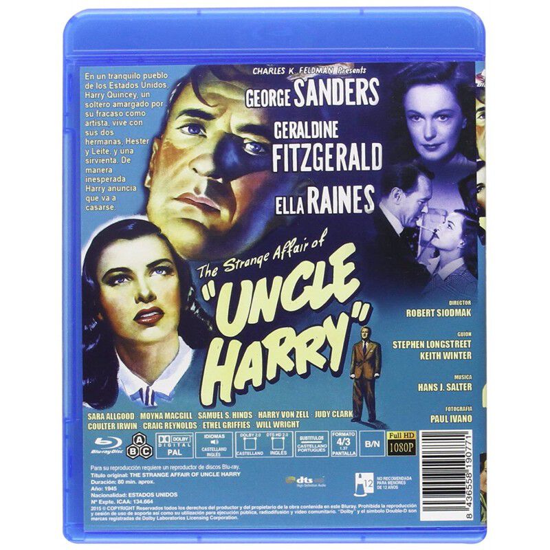 Pesadilla (blu-ray) 1945 El Extra&ntilde;o Asunto Del ... image number null