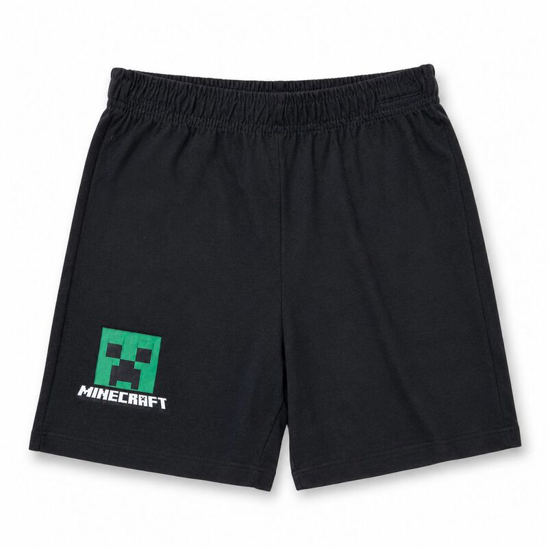 Conjunto Minecraft Para Ni&ntilde;os I Short Y Playera image number null