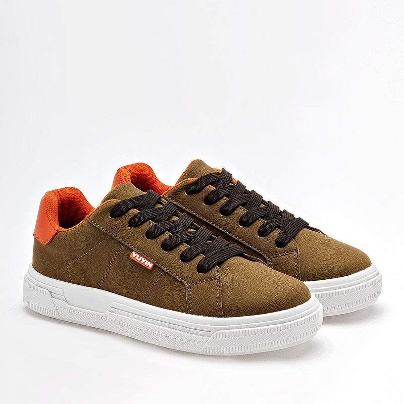 Yuyin Tenis urbano para joven camel naranja image number null