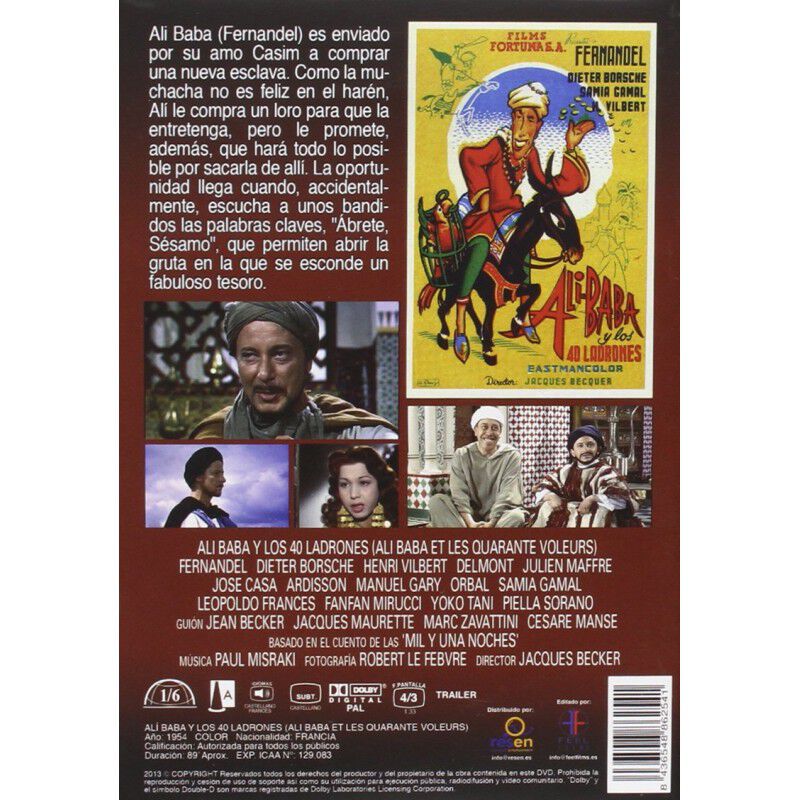 Ali Baba Y Los Cuarenta Ladrones (dvd) image number null