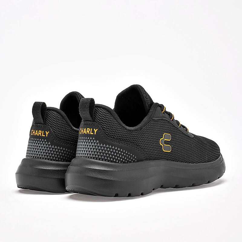 Charly Tenis Deportivo Para Beb&eacute; Negro Cod 1396... image number null