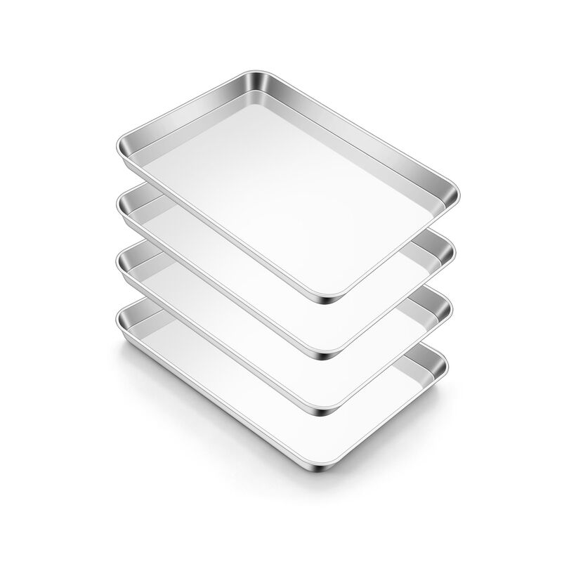 Bandeja Para Hornear E-far Pack de 4, 24 x 19 c... image number null