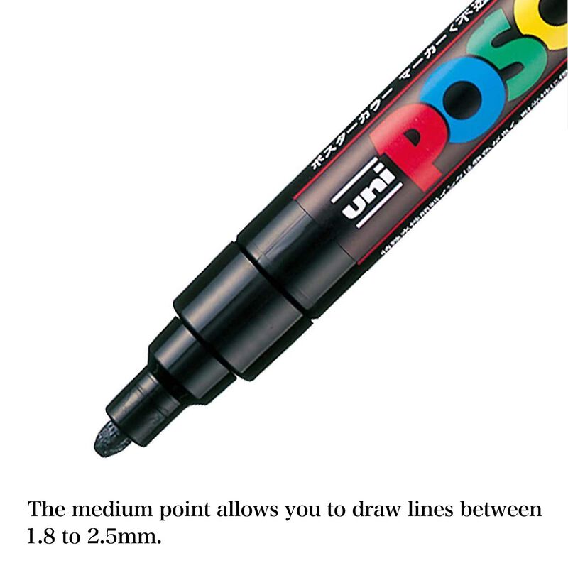 Marcador Posca Pc-5m &ndash; Set De 29 Colores image number null
