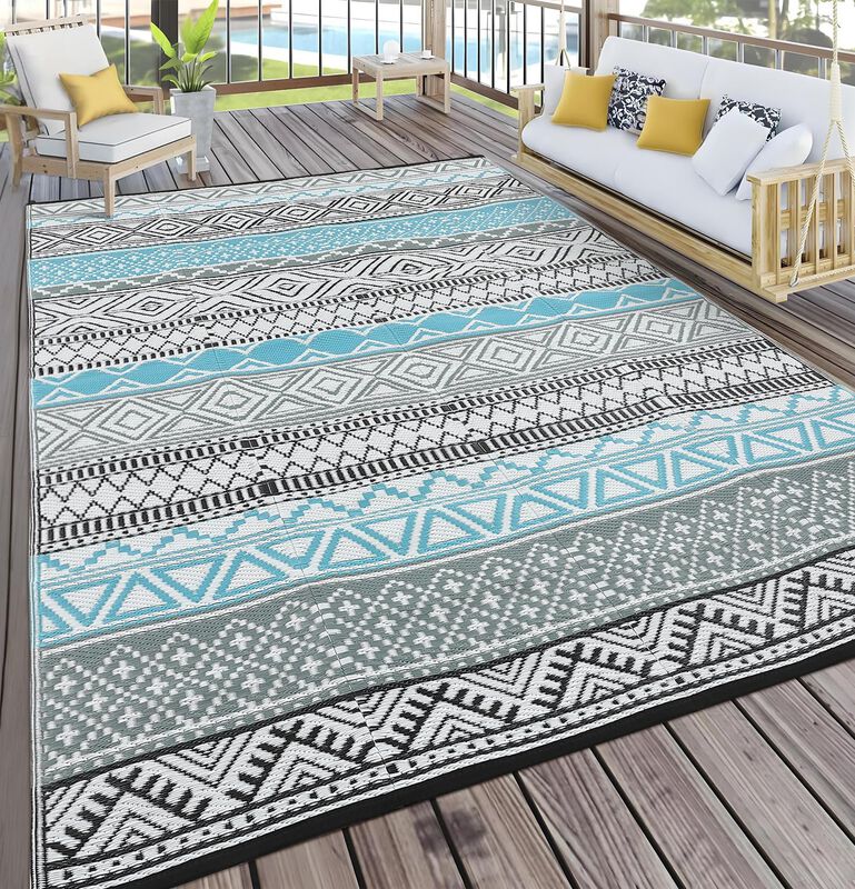 Alfombra Exterior Glowsol 244 cm x 152 cm Imper... image number null