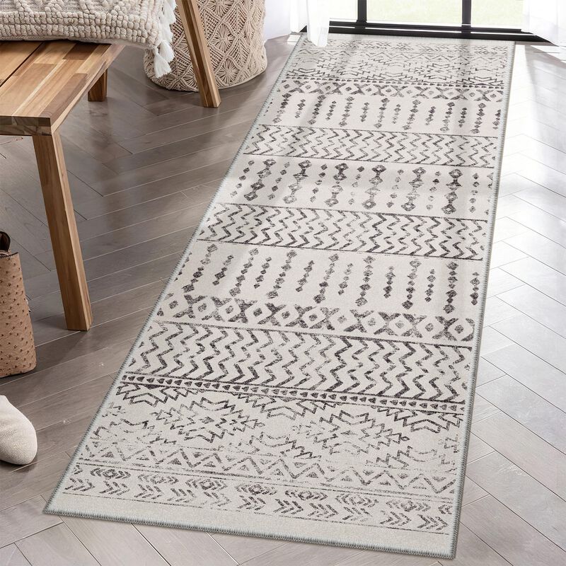 Alfombra Runner Art&tuft 152 cm Lavable Antides... image number null