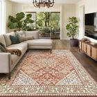 Alfombra Kokia 183x274 cm Naranja Lavable A M&aacute;quina