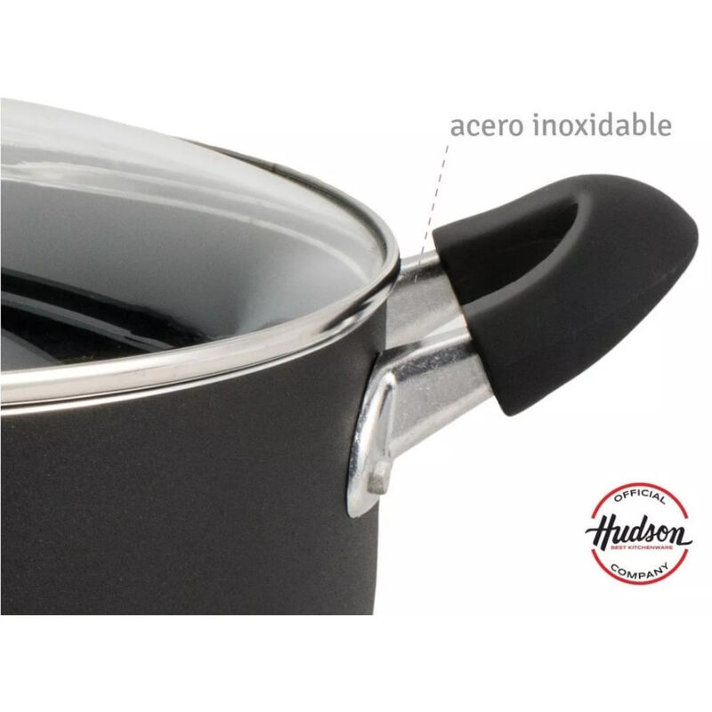Olla Cacerola Hudson 20 cm Aluminio Antiadheren... image number null