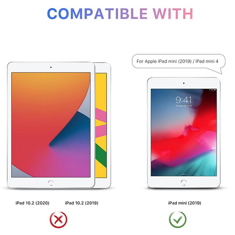 Funda MYBAT Folio para iPad MINI 4 y 5 Negra A1... image number null