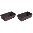 Bandejas para Pan Winco de Acero Aluminizado, Juego de 2