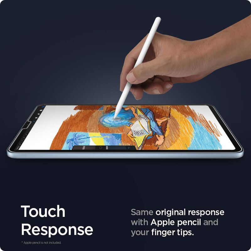 Protector De Pantalla Spigen Glas.tr Ez Fit Par... image number null
