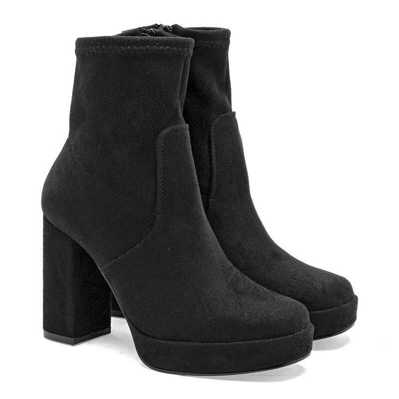 Milagros Shoes Bot&iacute;n Negro Para Mujer 148672ce image number null
