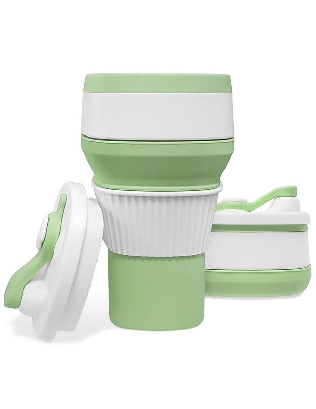 Termo Taza Plegable Meimia 300 ml Verde image number null