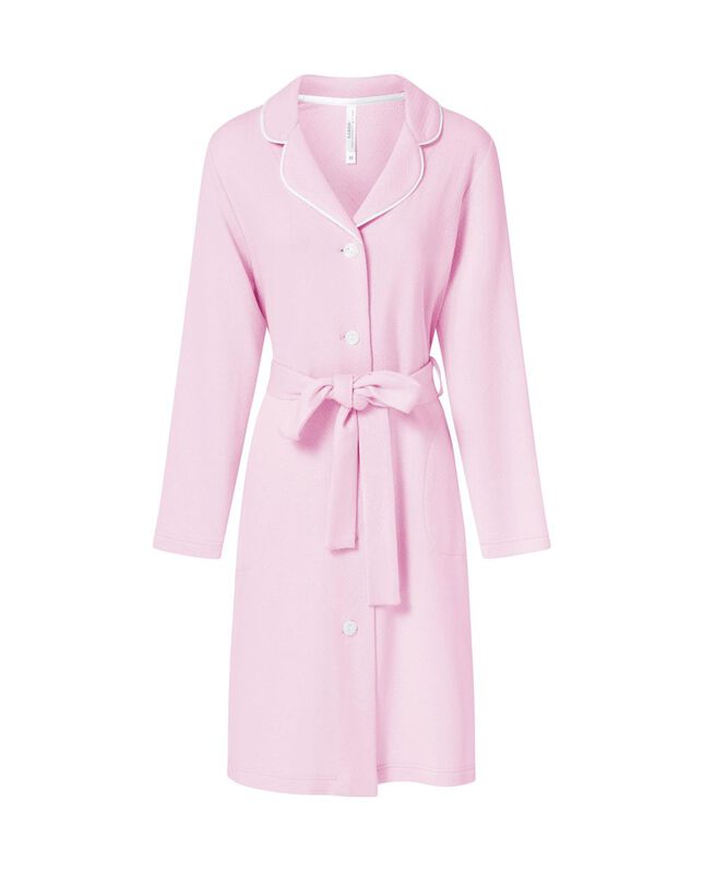 Bata Abotonada con Vivo Rosa image number null