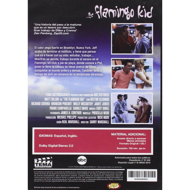 El Chico Del Flamingo [dvd] image number null