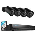 Sistema De C&aacute;mara De Seguridad Reolink 8ch 5mp Poe 4 Piezas Ip Outdoor