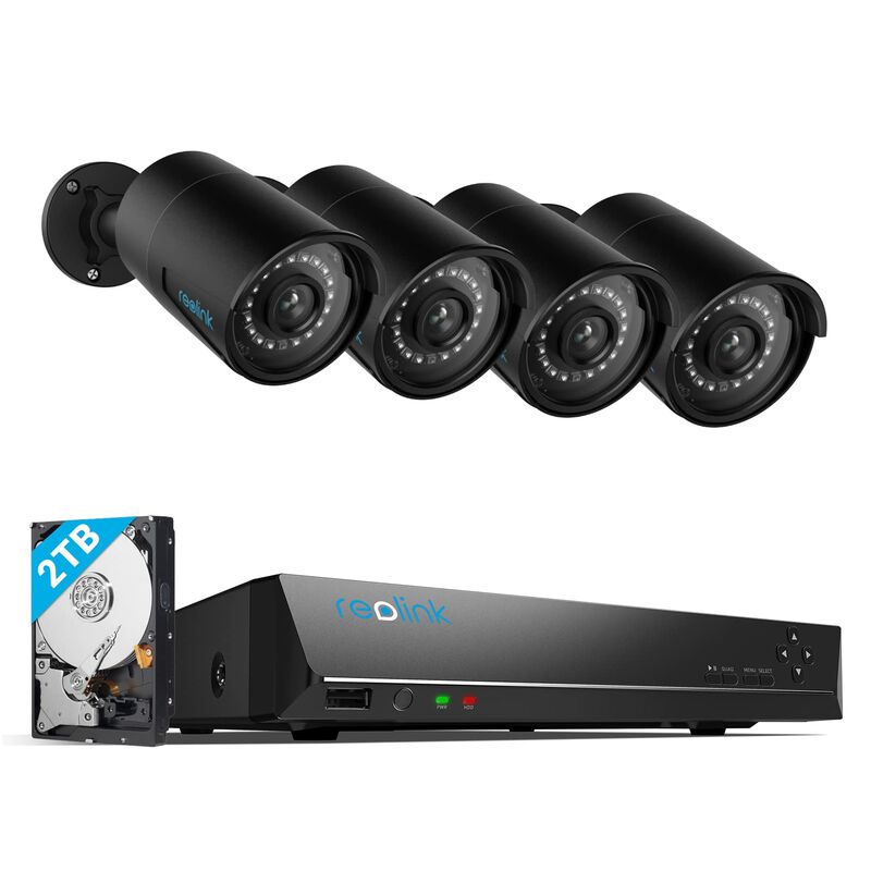 Sistema De C&aacute;mara De Seguridad Reolink 8ch 5mp ... image number null