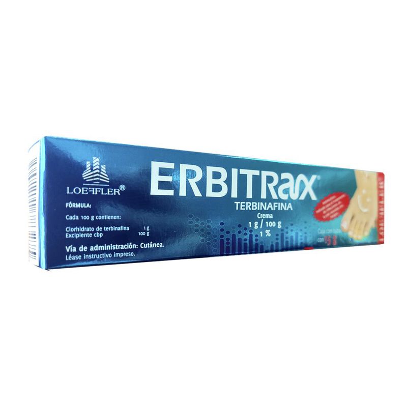 Erbitrax Crema 1% 15 Gramos image number null