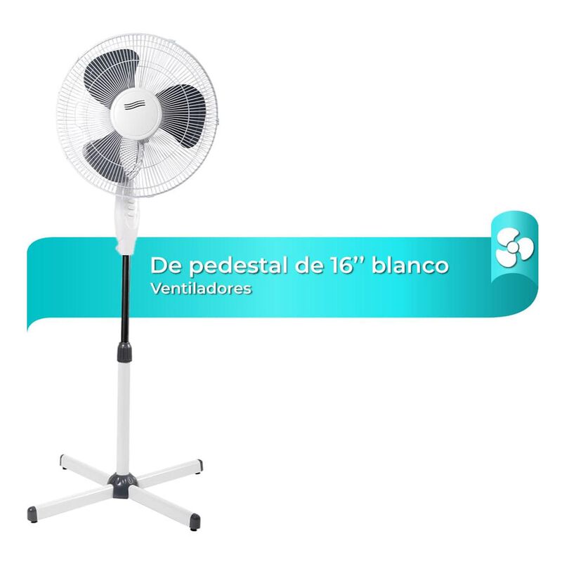 Ventilador Pedestal Iusa 16" Bx 38w image number null